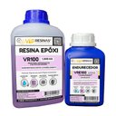 Ver imagem 1 de Resina Epóxi + Endurecedor Uv Vr100 1,5kg Baixa Espessura