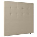 Ver imagem 1 de Cabeceira Cama Box Casal King Size Luana 193cm Sintético Bege - Desk Design
