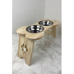 Comedouro Elevado Ergonômico – Osso - Alto 42x23x23 - 2