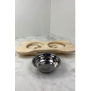 Ver imagem 3 de Comedouro Elevado Ergonômico – Osso - Alto 42x23x23