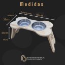 Ver imagem 5 de Comedouro Elevado Ergonômico – Osso - Alto 42x23x23