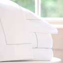 Ver imagem 2 de Jogo de Cama King 300 Fios Colorato - Scavone Branco / Verde