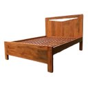 Ver imagem 1 de Cama de Casal Madeira Maciça Peroba Rosa Demolição Rústica