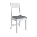 Ver imagem 5 de CONJUNTO DE SALA DE JANTAR PREDILLETA KARLA 1,10 C/4 CADEIRAS BRANCA