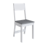 CONJUNTO DE SALA DE JANTAR PREDILLETA KARLA 1,10 C/4 CADEIRAS BRANCA - 5