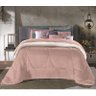 COBERDROM COM SHERPA TOQUE MACIO SOLTEIRO ROSA TULE- HEDRONS - 1