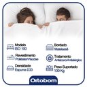 Ver imagem 3 de Cama Box Baú Casal + Colchão Ortobom Iso 100 Espuma D33 138x188x60 Cor:marrom