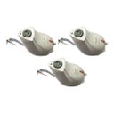 Ver imagem 1 de Kit 3 Módulo Original Ducha Optima Star 220v Turbo Hydra - Polido - Branco
