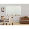 Cortina cozinha Flower 200x120 com alça - 1