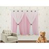 Cortina infantil Flor de Liz 200x180 ursa - 1
