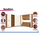 Ver imagem 4 de Quarto Modulado Casal Liga 10PEÇAS 13PT QM29 Off Kappesberg