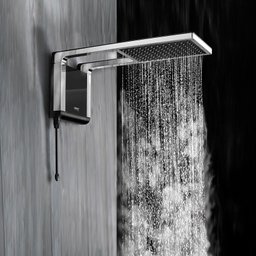 Chuveiro Acqua Storm Ultra Preto/cromado Lorenzetti 127v - 2