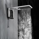 Ver imagem 2 de Chuveiro Acqua Storm Ultra Preto/cromado Lorenzetti 127v