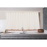 Cortina cozinha Marilia 200x120 com alças - 1