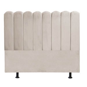 Cabeceira para Cama Box Casal 1,60 Cm Alanis:bege