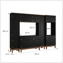 Ver imagem 7 de Cozinha Modulada 5 peças - Preto