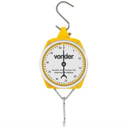 Balança suspensa tipo relógio 50 kg VONDER - 1