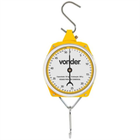 Balança suspensa tipo relógio 50 kg VONDER