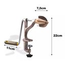 Ver imagem 7 de Raspador Máquina Ralador De Coco Manual Cozinha Laminas