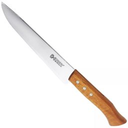 Faca de Churrasco Coqueiro 7" Aço Carbono Bainha de Couro - 5