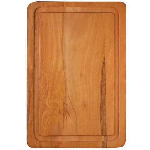 Tábua De Corte Legumes Carne Cozinha Churrasco 45x30cm