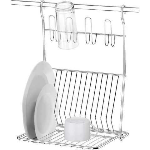 Escorredor De Pratos Dobrável Porta Louças E Talheres Copos