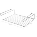 Ver imagem 4 de Prateleira Suspensa Organizadora de Armário para Embalagens