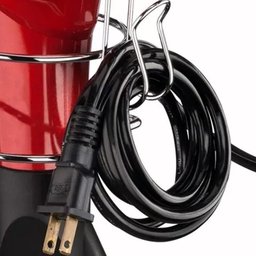 Suporte Porta Secador de Cabelos Parede Espaço para Cabo - 3