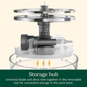 Ver imagem 4 de Cuisinart Processador de Alimentos Multifuncional 13 Xícaras, Branco