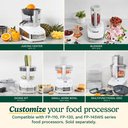 Ver imagem 3 de Cuisinart Processador de Alimentos Multifuncional 13 Xícaras, Branco
