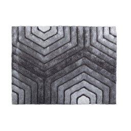 Tapete 3D Standal Prata 200 x 250cm - Tapetes Corttex - 2
