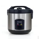 Ver imagem 1 de Panela de Arroz Elétrica 1 Litro 127V Preta Cozinha Rápida Antiaderente, Cozimento a Vapor