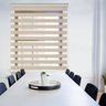 Persiana Rolo Zebra Standard 1,80 X 1,60 Bege Double Vision - 2