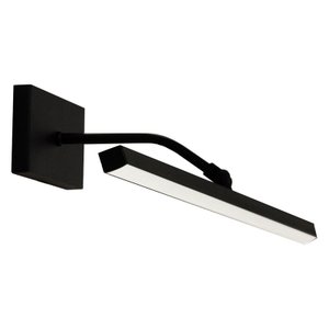 Luminária Arandela Quadro Espelho Led 3000k Preto 110v