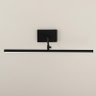 Luminária Arandela Quadro Espelho Led 3000k Preto 110v - 2