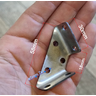 Kit 10 Conjunto Conectores de Canto de Móveis de Aço Inox 304 - 2