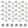 Kit 10 Conjunto Conectores de Canto de Móveis de Aço Inox 304 - 3