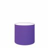 Cúpula Abajur e Luminária em Tecido Roxo - 1
