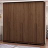 Guarda Roupa com 6 Portas de Abrir e 3 Gavetas em Mdp e Mdf - Cores - Holie - Robel Móveis - Jacaran - 2