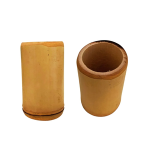 Copo Artesanal de Bambu 50ml: Kit com 10