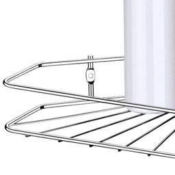 Suporte Prateleira Cantoneira Porta Shampoo 1 Posição - 3