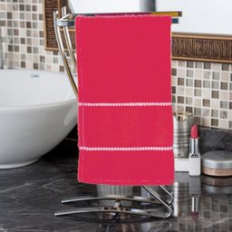 Porta Toalhas De Rosto Toalheiro Bancada Banheiro Aço Luxo - 3