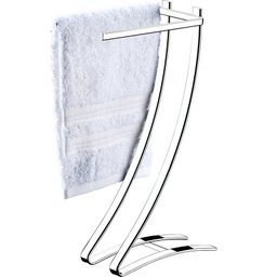 Porta Toalhas De Rosto Toalheiro Bancada Banheiro Aço Luxo - 1