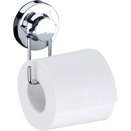 Suporte Para Papel Higiênico Papeleira Ventosa Banheiro Aço - 1 Suporte Para Papel Higiênico Papeleira Ventosa Banheiro Aço - 1