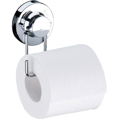 Suporte Para Papel Higiênico Papeleira Ventosa Banheiro Aço