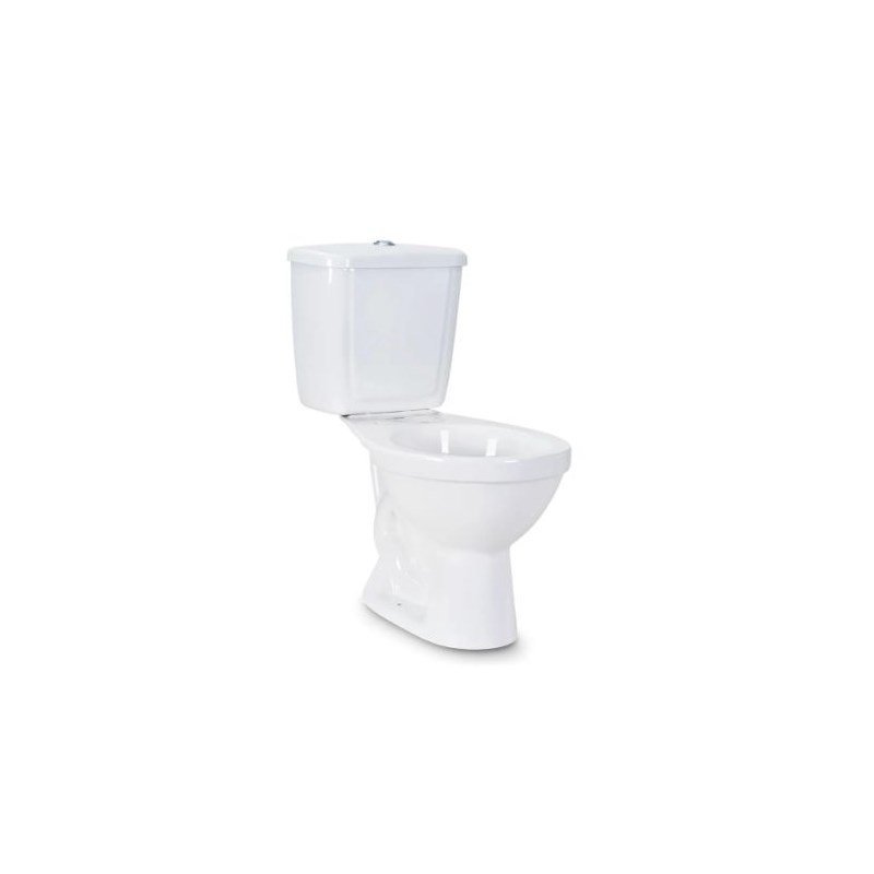 Conjunto Vaso Sanitário com Caixa Acoplada Aries Acionamento Duplo Branco - CELITE - 1