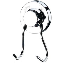 Gancho Duplo Cabide Multiuso Para Talher Toalha Com Ventosa - 2