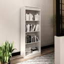 Ver imagem 1 de Estante Alta para Escritório Branca Tecnomobili Me4150 Cor: Branco