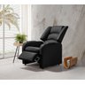 Poltrona Reclinável Papai Suécia - Estética - Corino Preto - 1