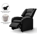 Ver imagem 4 de Poltrona Reclinável Papai Suécia - Estética - Corino Preto